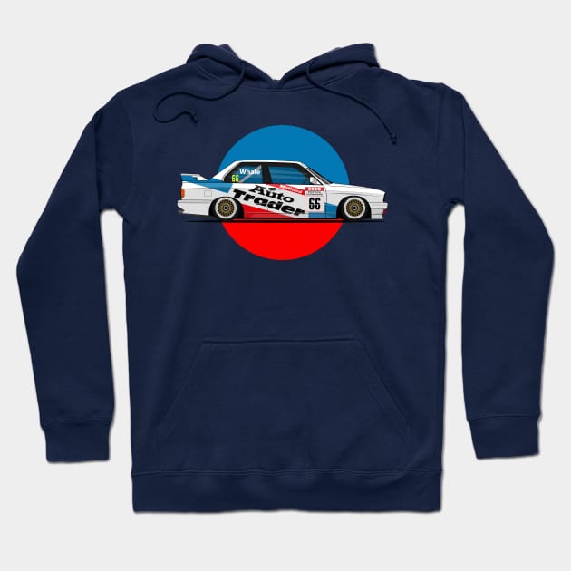 BTCC LEGENDS 90S E30 Hoodie by shketdesign